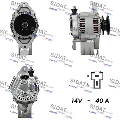 Alternador SIDAT A12DE0723A2