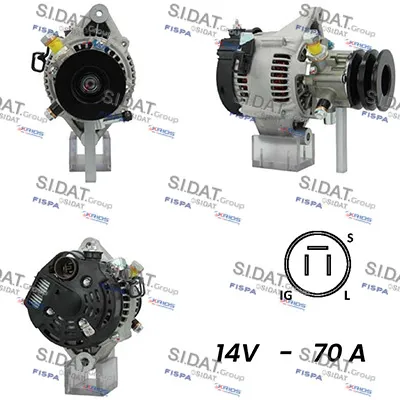 Alternador Toyota LAND CRUISER · Toyota HIACE IV Bus · Toyota HIACE IV Van