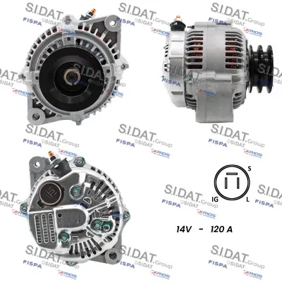 Alternador SIDAT A12DE1057A2
