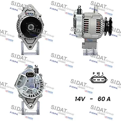 Alternador SIDAT A12DE1073A2
