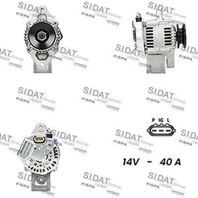 Alternador SIDAT A12DE1080A2