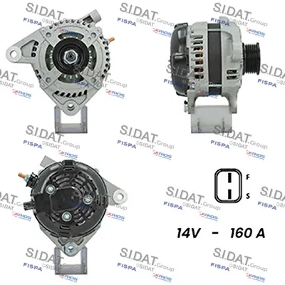 Alternador Chrysler GRAND VOYAGER V · Jeep WRANGLER III
