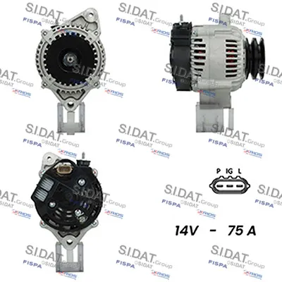 Alternador SIDAT A12DE1124A2