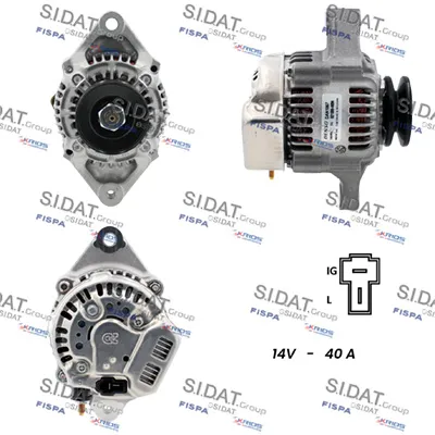 Alternador Piaggio QUARGO Platform/Chassis