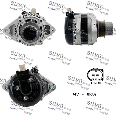 Alternador Citroën C1 II · Peugeot 108 · Toyota AYGO