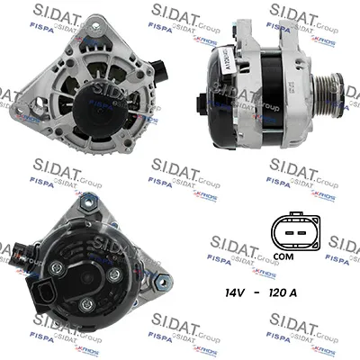 Alternador Ford FIESTA VI · Ford FIESTA VI Van · Ford FOCUS III