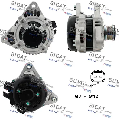 Alternador Citroën BERLINGO MULTISPACE · Citroën BERLINGO Box Body/MPV · Citroën C4 II