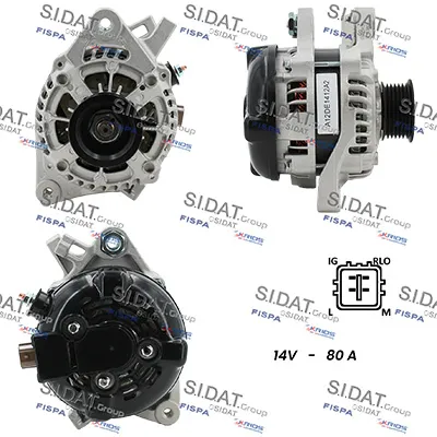 Alternador Daihatsu CHARADE VIII · Toyota YARIS · Toyota URBAN CRUISER