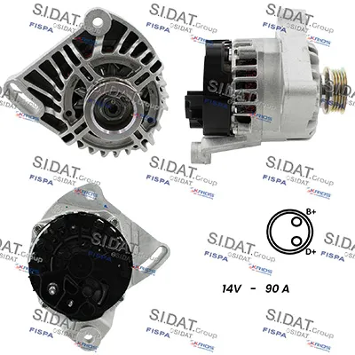 Alternador Alfa Romeo MITO · Fiat DOBLO MPV · Fiat DOBLO Box Body/MPV