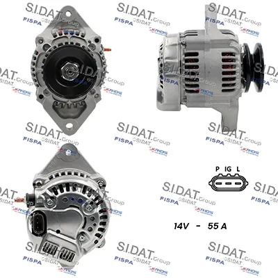 Alternador SIDAT A12DE1424A2