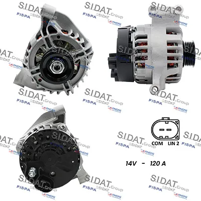 Alternador Fiat 500 · Fiat 500 C · Fiat PANDA