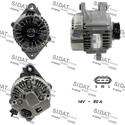 Alternador Daihatsu SIRION · Daihatsu TERIOS · Daihatsu MATERIA