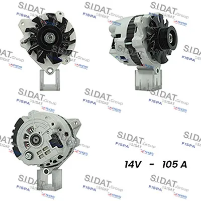 Alternador SIDAT A12DR1101A2