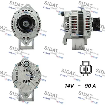 Alternador Isuzu D-MAX I · Isuzu D-MAX I Platform/Chassis