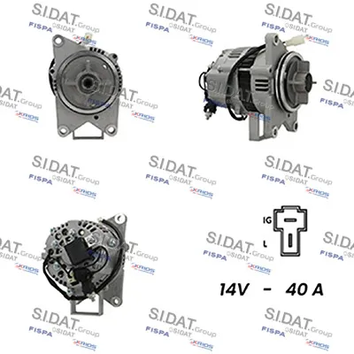 Alternador SIDAT A12HT0346A2