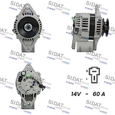 Alternador SIDAT A12HT0369A2
