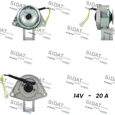 Alternador SIDAT A12KU1081A2