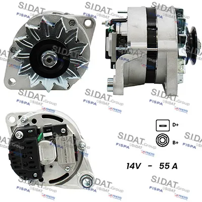 Alternador Fiat TEMPRA · Fiat TEMPRA S.W. · Fiat DUCATO Van