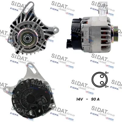 Alternador Fiat SEICENTO / 600 · Fiat SEICENTO / 600 Hatchback Van