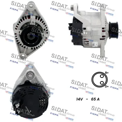Alternador Citroën JUMPY I · Citroën JUMPY I Van · Fiat PUNTO