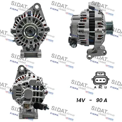 Alternador Ford FIESTA V · Ford FUSION · Ford FIESTA V Van
