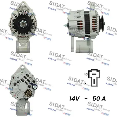 Alternador SIDAT A12MH0221A2