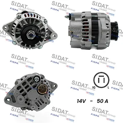Alternador Subaru JUSTY II · Subaru JUSTY III · Suzuki VITARA