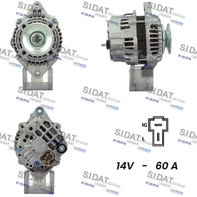Alternador SIDAT A12MH0314