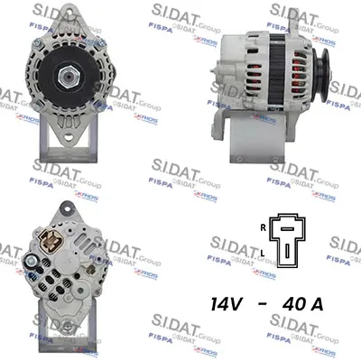 Alternador SIDAT A12MH0320A2