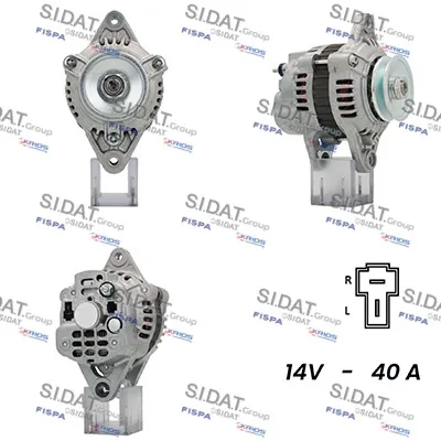Alternador SIDAT A12MH0358