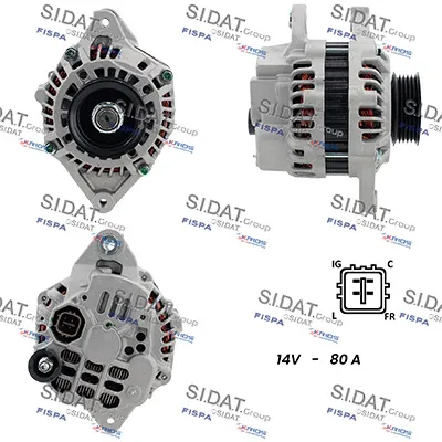 Alternador Honda JAZZ II · Honda CIVIC VIII Hatchback · Honda JAZZ III