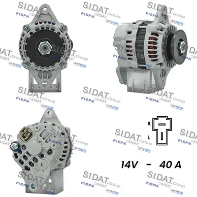 Alternador SIDAT A12MH0592A2