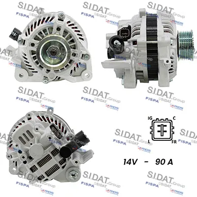 Alternador Honda FR-V · Honda CIVIC VIII Hatchback · Honda CIVIC VIII Saloon