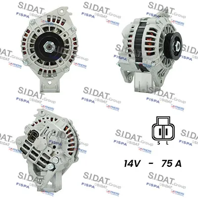 Alternador Mitsubishi SPACE WAGON · Mitsubishi ECLIPSE I · Hyundai SONATA III