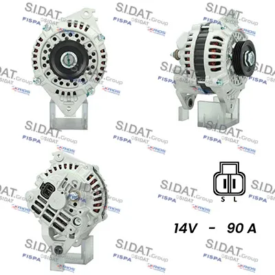 Alternador Mitsubishi ECLIPSE I · Hyundai SONATA III · Hyundai SANTAMO