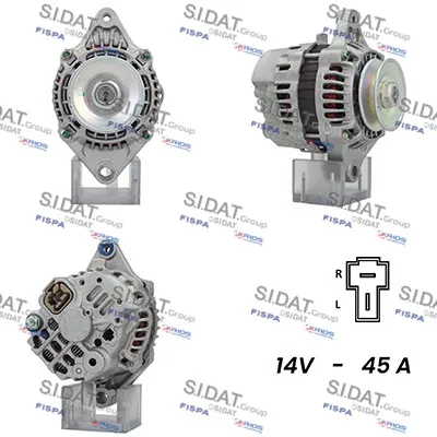 Alternador SIDAT A12MH1079A2