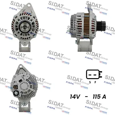 Alternador Chrysler SEBRING · Dodge CALIBER · Jeep COMPASS