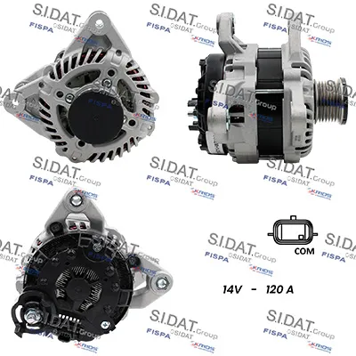 Alternador Nissan MICRA V · Renault CLIO V · Renault CAPTUR II