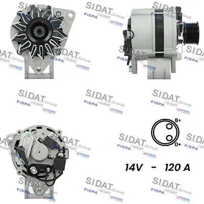 Alternador SIDAT A12ML0100A2