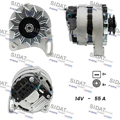 Alternador Fiat CINQUECENTO · Fiat PANDA · Fiat TIPO