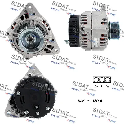 Alternador Ford TRANSIT Bus · Ford TRANSIT Van · Ford TRANSIT Platform/Chassis