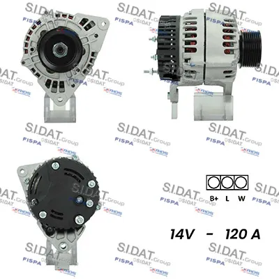 Alternador Ford TRANSIT Bus · Ford TRANSIT Van · Ford TRANSIT Platform/Chassis