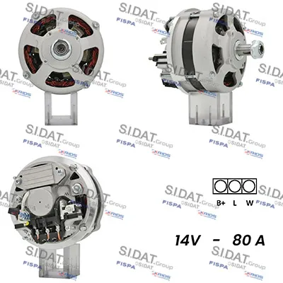 Alternador SIDAT A12ML0418A2