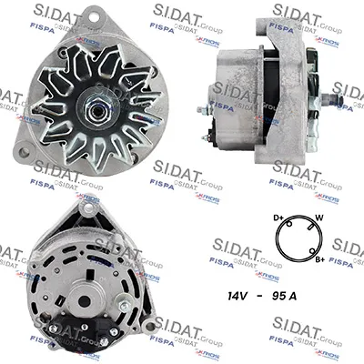 Alternador SIDAT A12ML0419