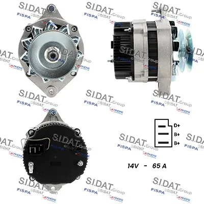 Alternador SIDAT A12ML0437