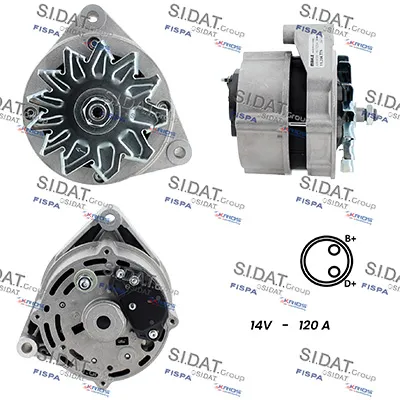 Alternador SIDAT A12ML0547
