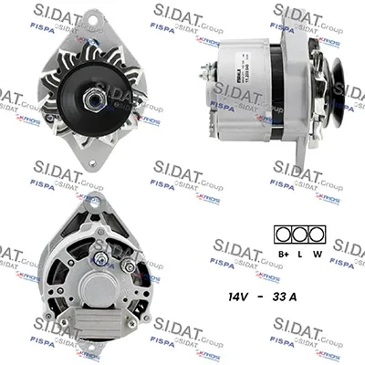 Alternador SIDAT A12ML0595