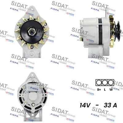 Alternador SIDAT A12ML0595A2