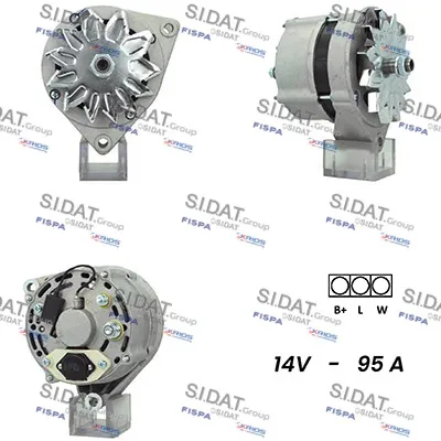 Alternador SIDAT A12ML0927