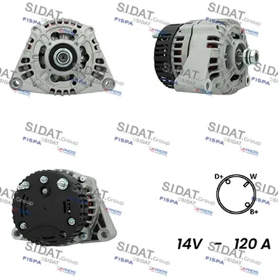 Alternador SIDAT A12ML1002